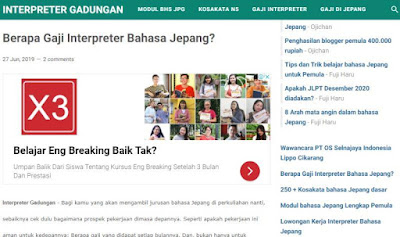 Menjadi blogger dan vlogger yang menghasilkan uang