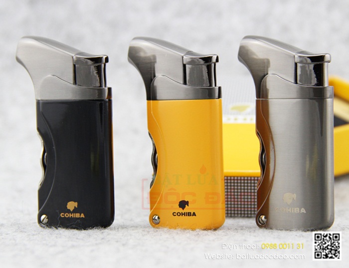  Bật lửa xì gà 1 tia H006 sành điệu Bat-lua-hut-xi-ga-hop-quet-xi-ga-cohiba