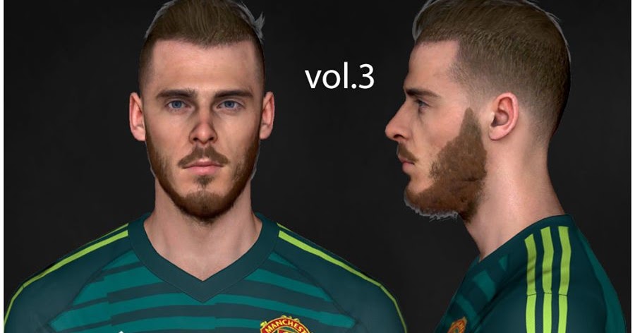 PES 2017 de Gea Face by benHUSSAM Facemaker