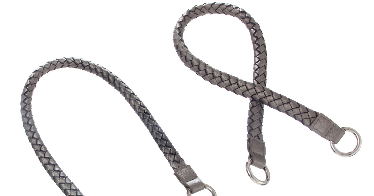 Perfect Purse For You: Rope Fashion Handles - Pewter