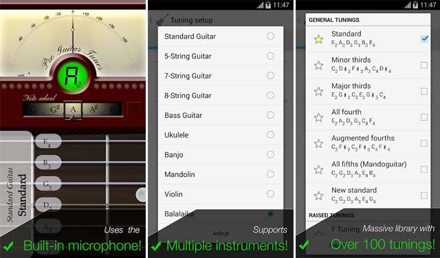 Pro Guitar Tuner Aplikasi Stem Gitar Gratis