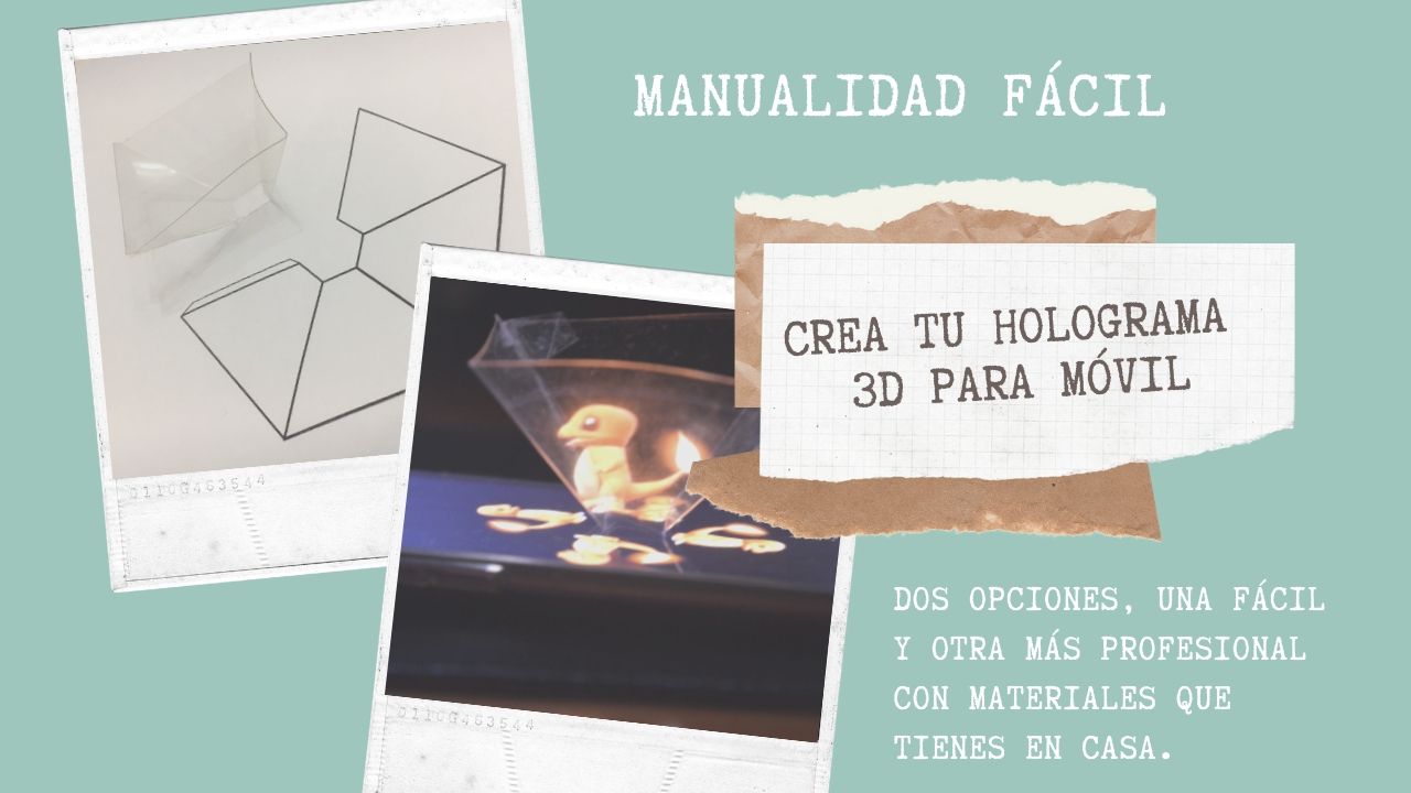 Magia Visual: Cómo Hacer un Holograma 3D Impresionante en Casa –, Manualidades Para Todos