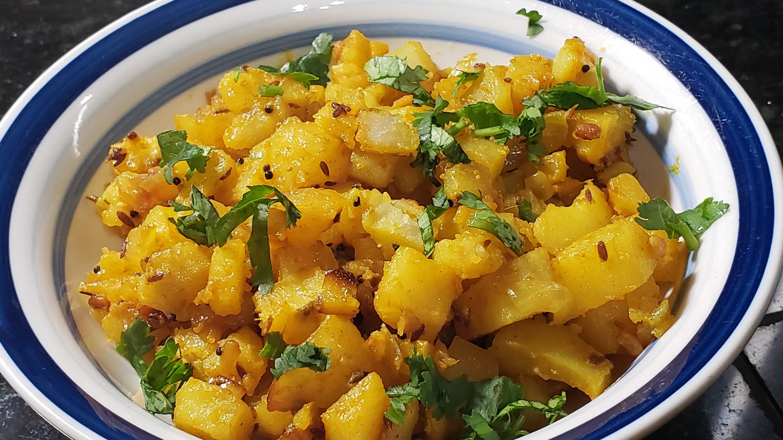 Instant Pot Spicy Dry Potato Curry