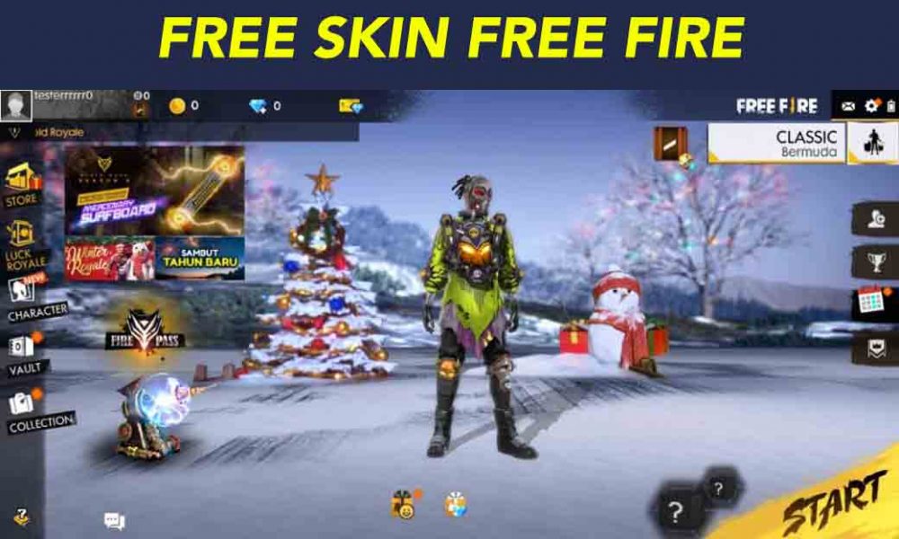 Mod skin free fire