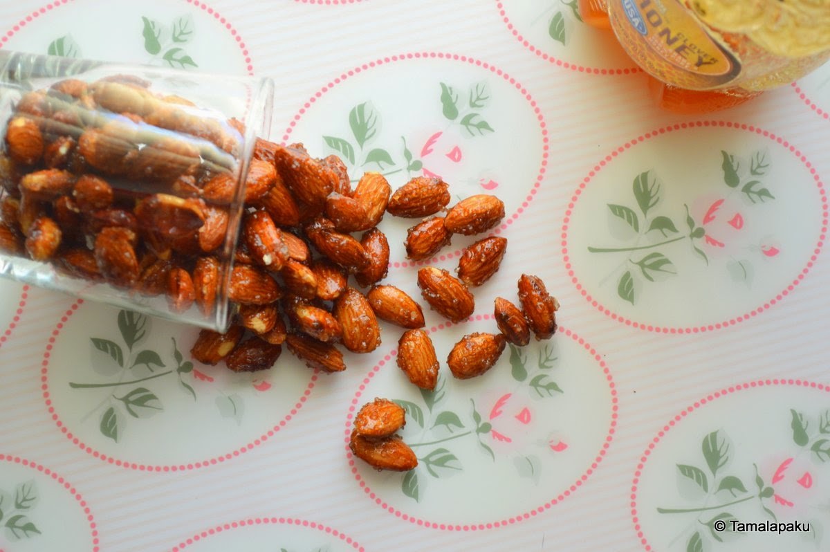 Honey Roasted Almonds Tamalapaku