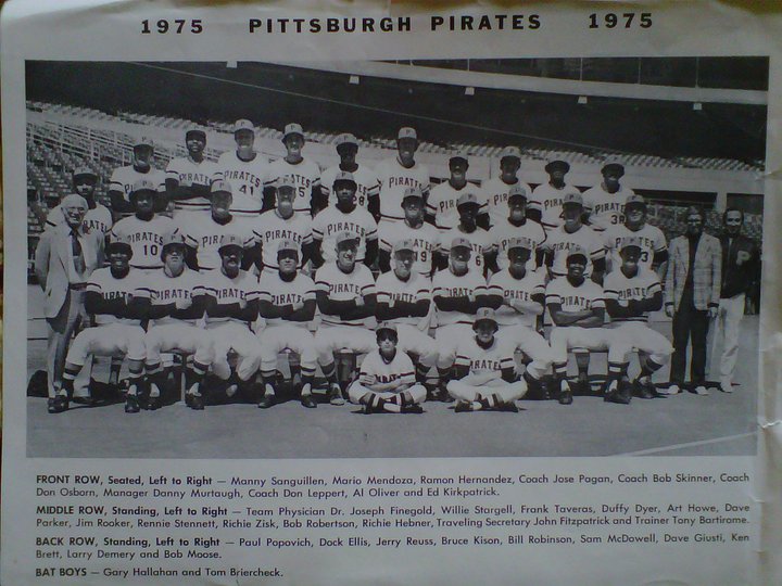 Bob Moose & the 1975 Pirates