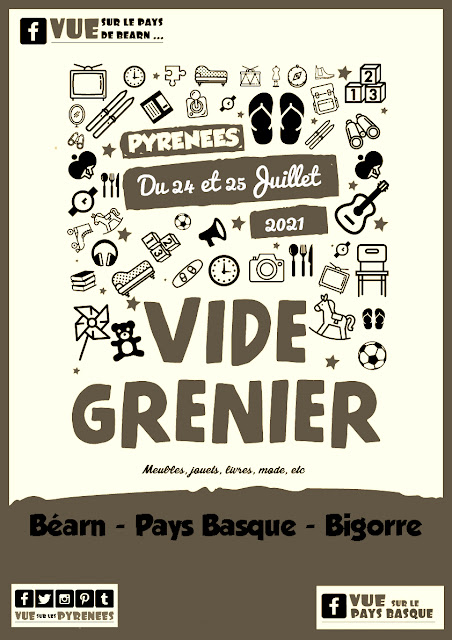 Vide Greniers juillet #4 des Pyrénées 2021