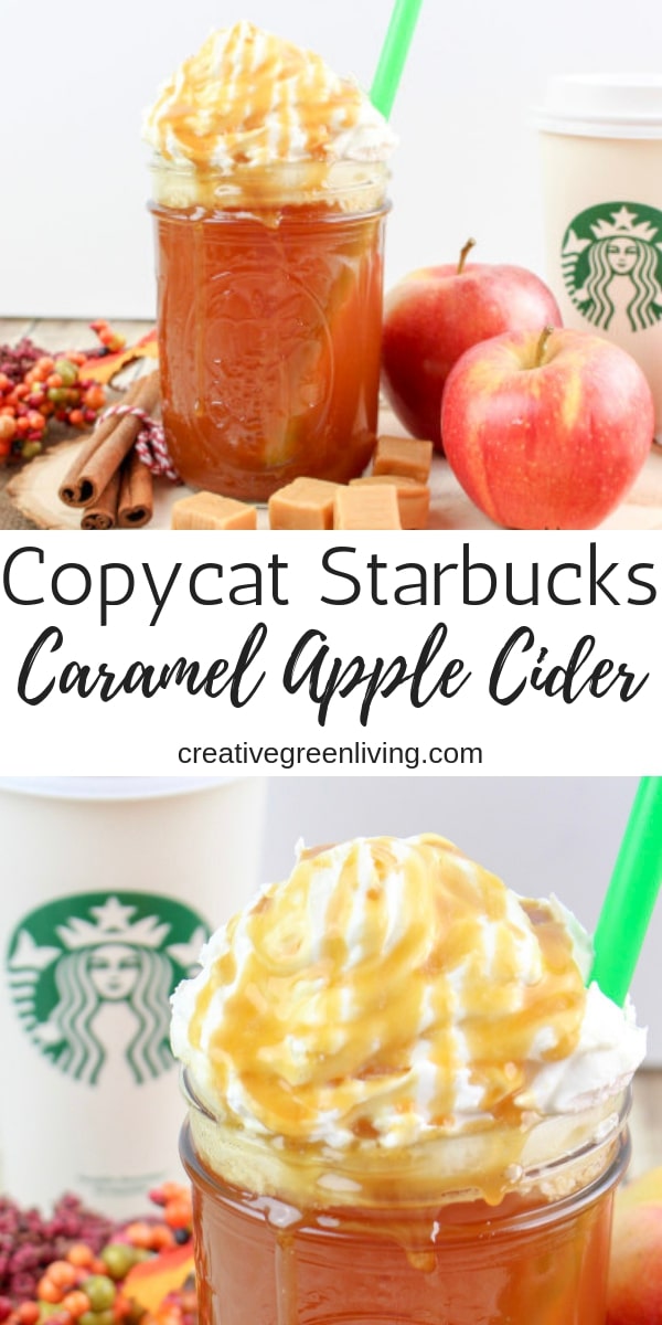 Starbucks Caramel Apple Spice Copycat Recipe Creative Green Living