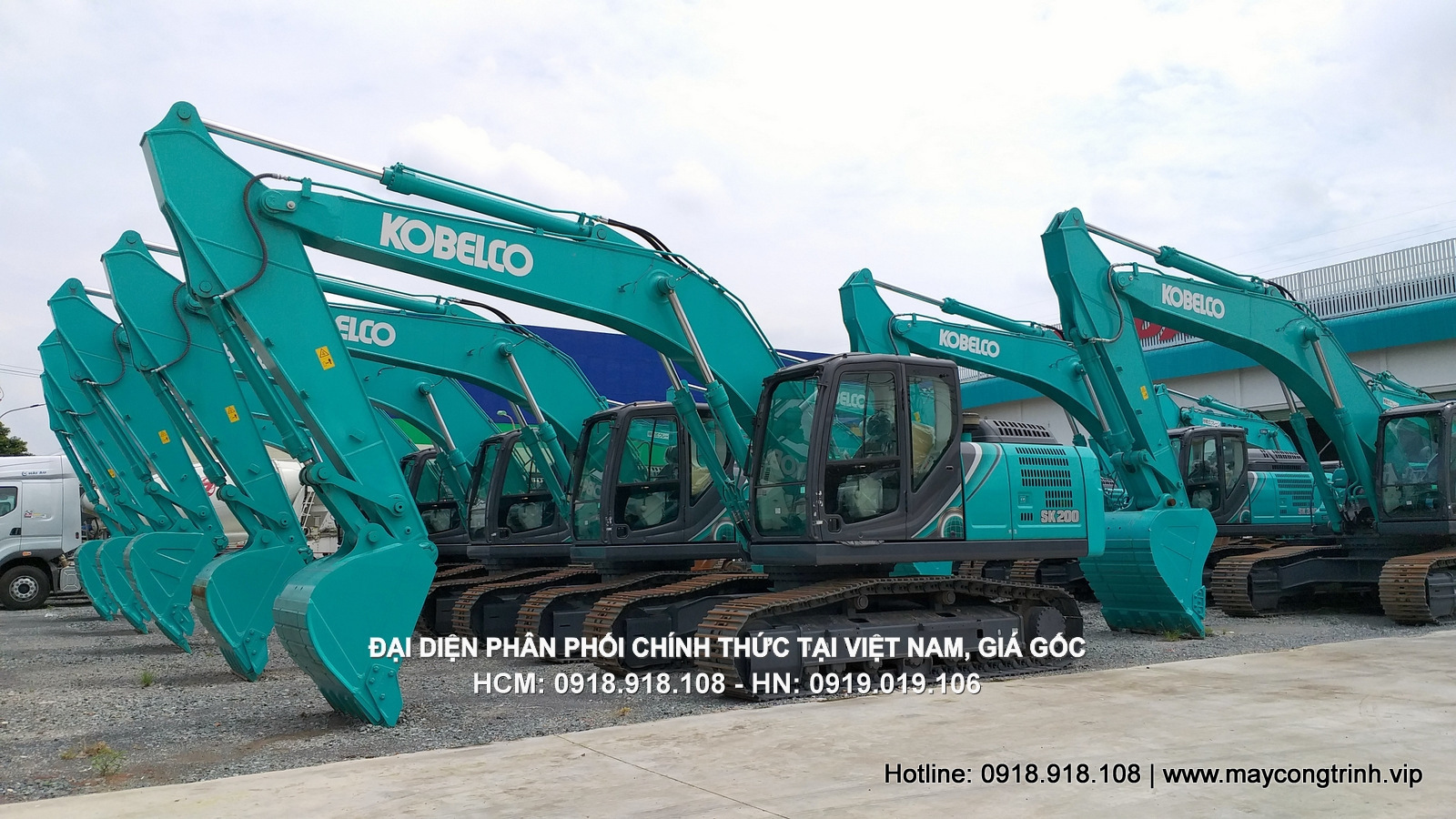 Máy xúc đào Kobelco ( Máy đào, Máy xúc ) SK200-10, gầu 0.93 - 1.2 m3