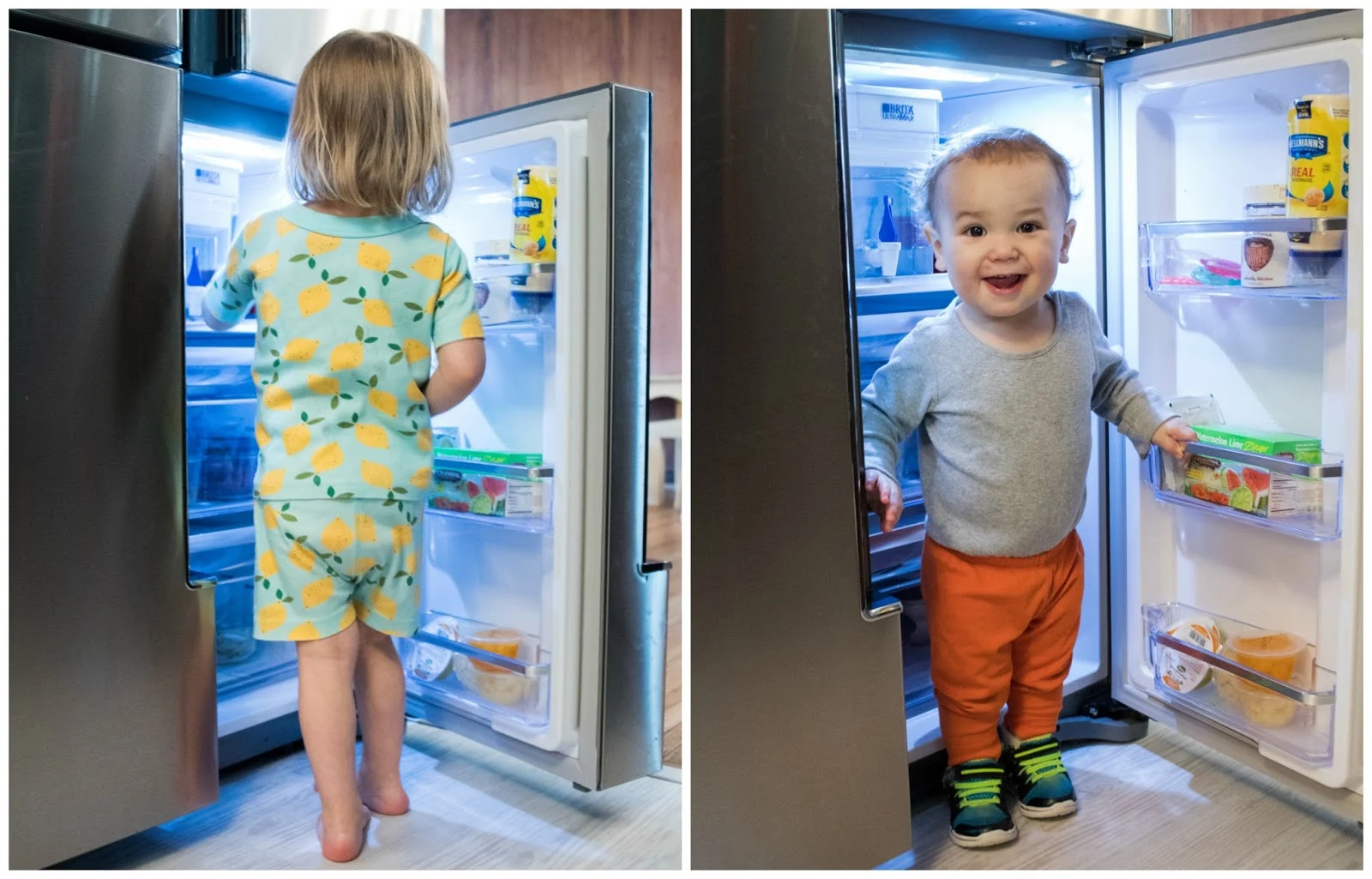 A Children's Fridge + a Few Snack Ideas