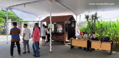 loket-tiket-masuk-ke-lawang-sewu wisata berkunjung ke lawang sewu semarang museum kereta api belanda nurul sufitri lifestyle blogger traveling culinary review