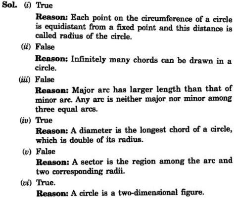 Chapter 10 Circles NCERT Solutions Class 9 Maths