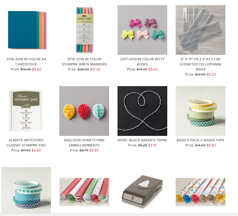 Melissa Gifford Independent Stampin' Up!® Demonstrator The Clearance