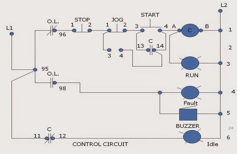 Wiring Diagram Start Stop Motor Control - Wiring Diagram
