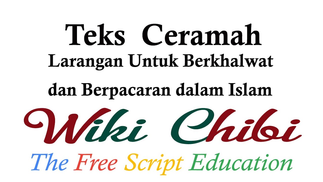 Kumpulan Teks Pidato Tentang Larangan Berpacaran