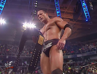 WWE / WWF Summerslam 2001 - The Rock wins the WCW title