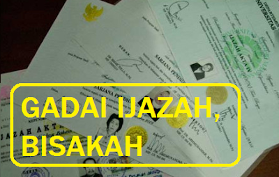 Tempat Pinjaman Uang Dengan Jaminan Ijazah