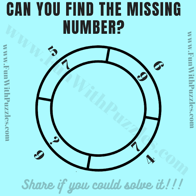Can you solve this Mind-blowing Missing Number Math Logic Brain Teaser?
