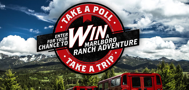 Marlboro Ranch 2019 Sweepstakes Marlboro wants you to take an easy little poll two times each month for your chance to win a Marlboro Ranch Adventure trip worth nearly $5000!