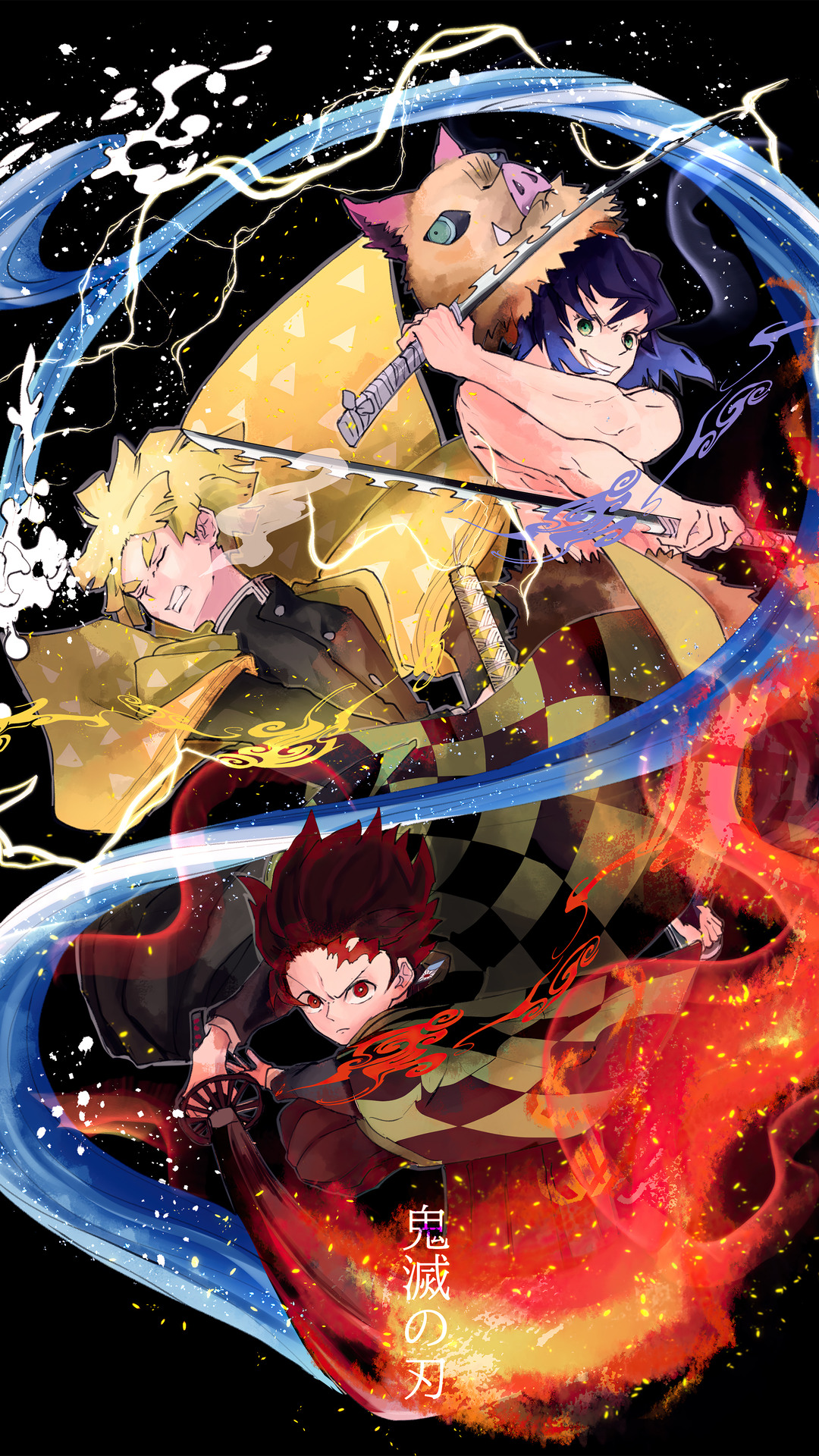 Demon Slayer atmosphere Anime Japan Inosuke Zenitsu Kimetsu no yaiba  Silhouette HD phone wallpaper  Peakpx