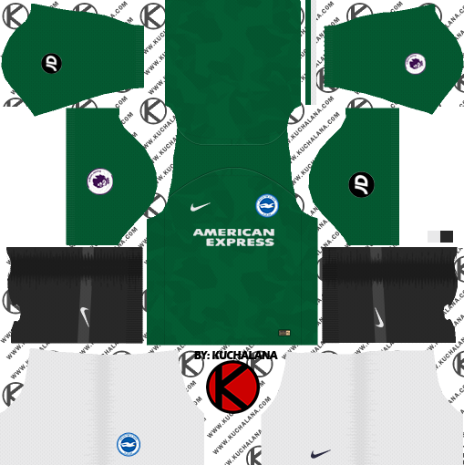 Brighton & Hove Albion FC 2018/19 Kit - Dream League Soccer Kits - Kuchalana