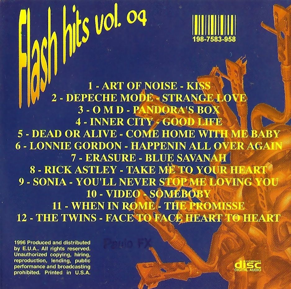 VA - Flash Hits 4 - (1996) Back