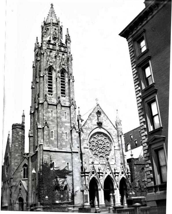 Daytonian in Manhattan The Lost 1870 St. Thomas' Church Fifth Avenue
