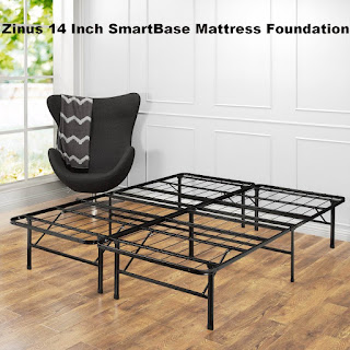 Zinus 14 Inch SmartBase Mattress Foundation How to Fix Weak Bed Frame, bed, bedding, weak bed frame, weak bed wood slat
