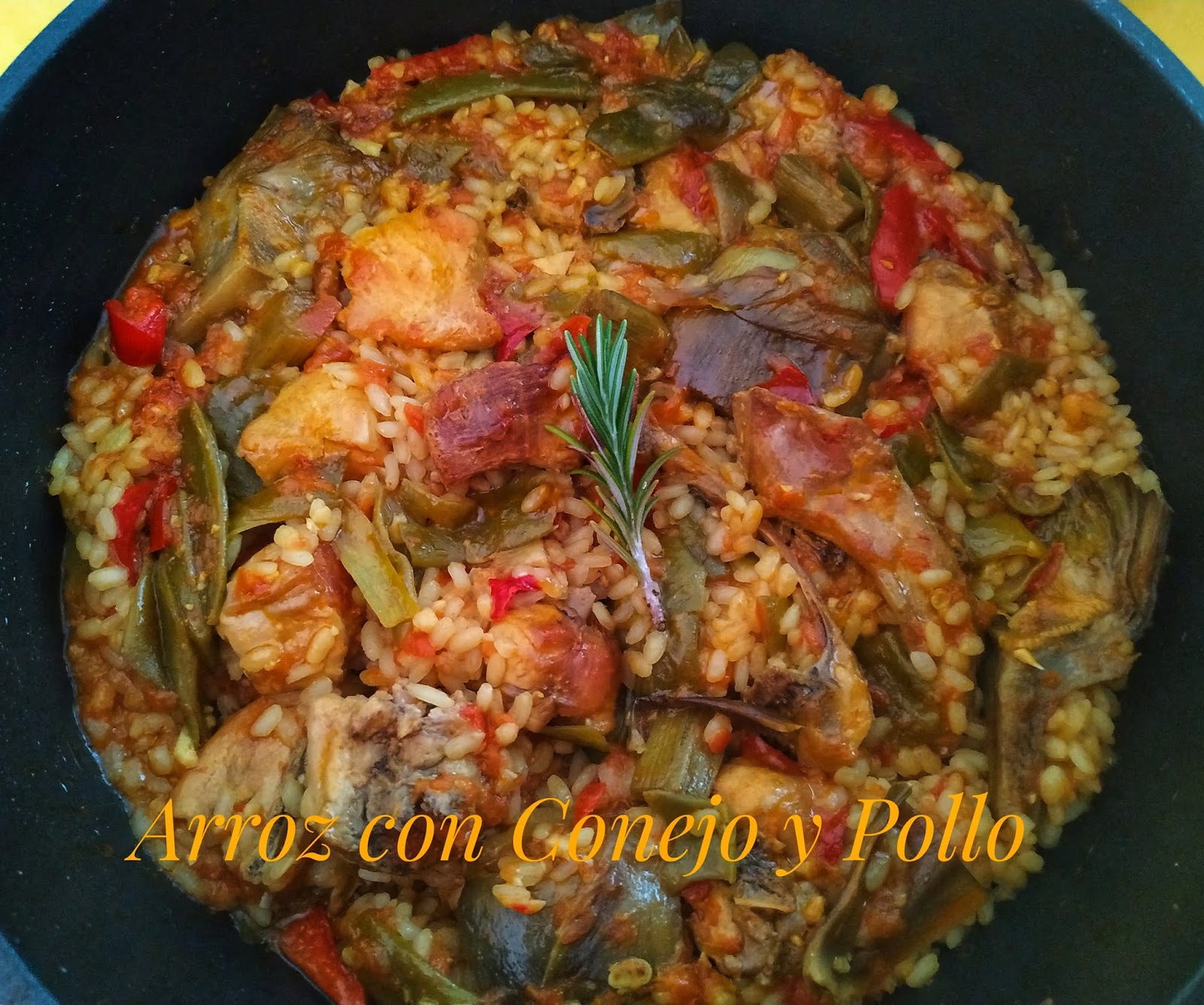 ARROZ DE CONEJO Y POLLO | COCINA CON REINA ARROZ DE CONEJO Y POLLO | COCINA CON REINA