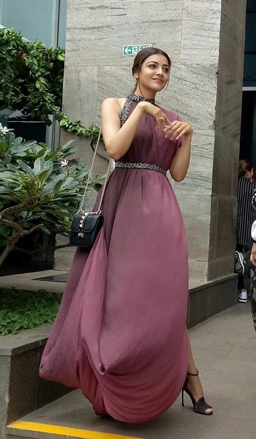 Kajal Aggarwal at Lakme Fashion Week 2018