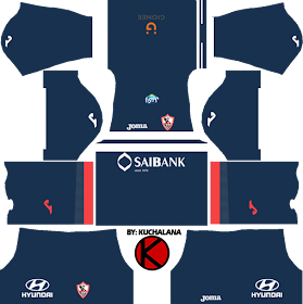 Al-Zamalek SC Kits 2017/18 - Dream League Soccer