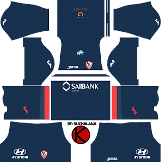 Al-Zamalek SC Kits 2017/18 - Dream League Soccer