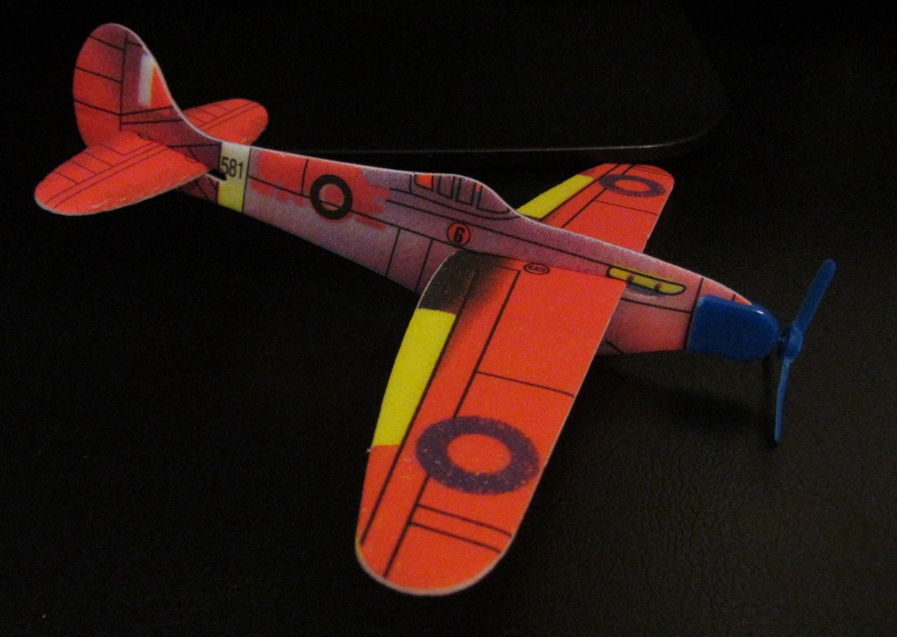 The Styrofoam Glider Squadron: Counterfeit Power Prop Flying Glider #6 ...