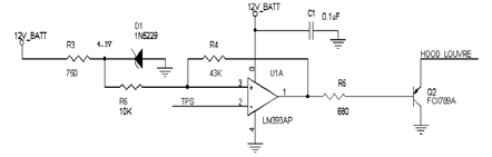 https://www.unboxing.eu.org/2021/02/hood-louver-driver-circuit-diagram.html Hood Louver Driver Circuit Diagram using IC LM393