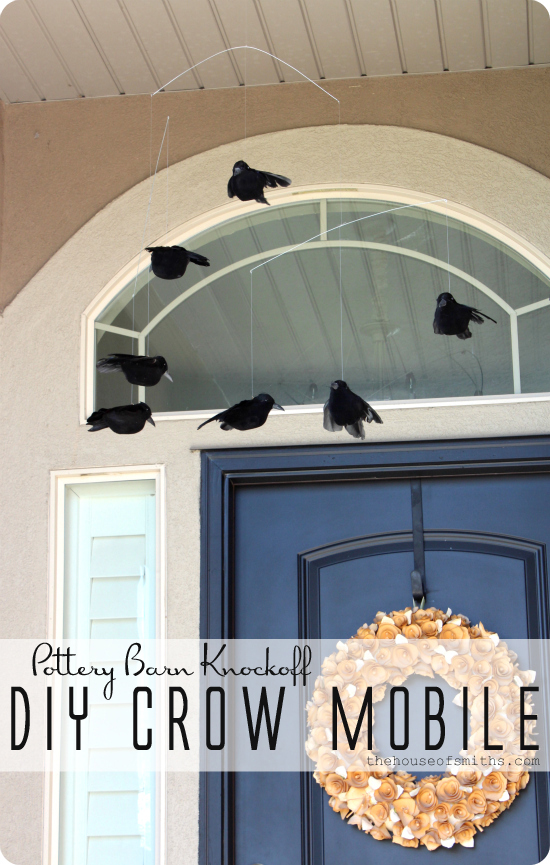 Diy Crow Mobile Pottery Barn Knockoff