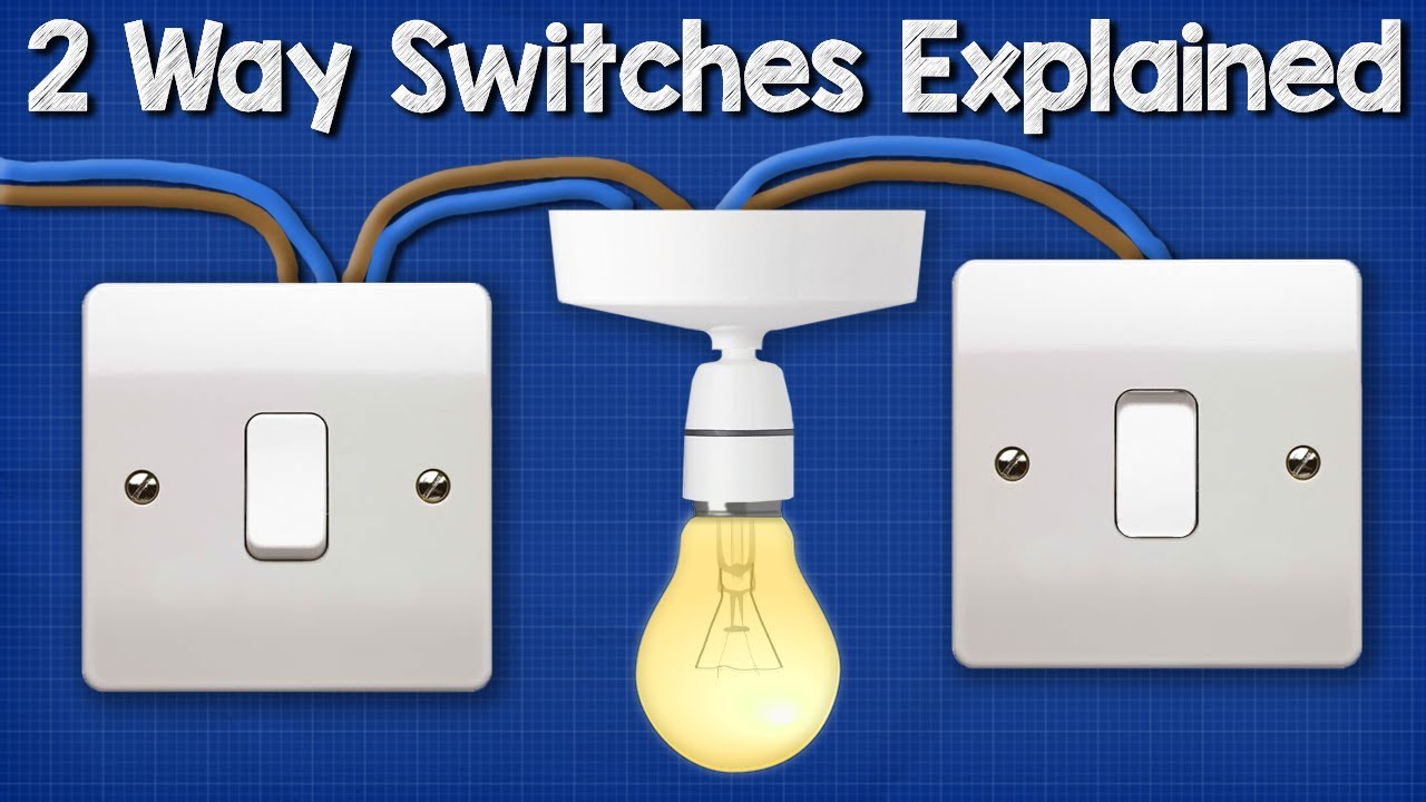 Two Way Light Switch Diagram - 2 Gang 2 Way Light Switch Wiring Diagram