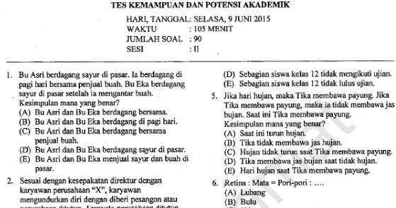 Soal Sbmptn Biologi 2019 Pdf