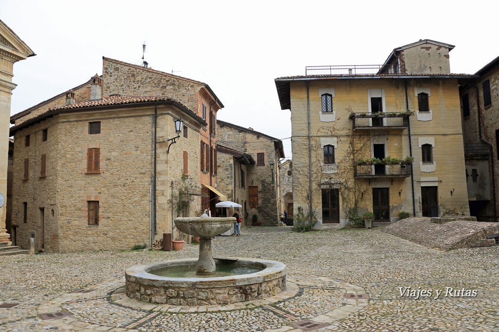 Plaza de Vigoleno, Piacenza, Italia