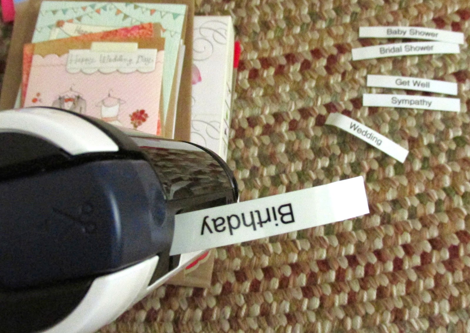 Trina's Day: ~ Greeting Card Organization