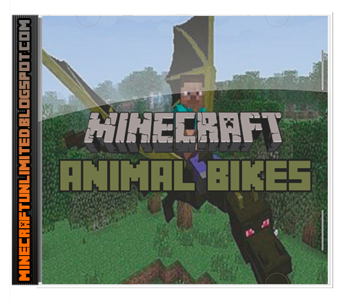 Animal Bikes Mod Minecraft carátula