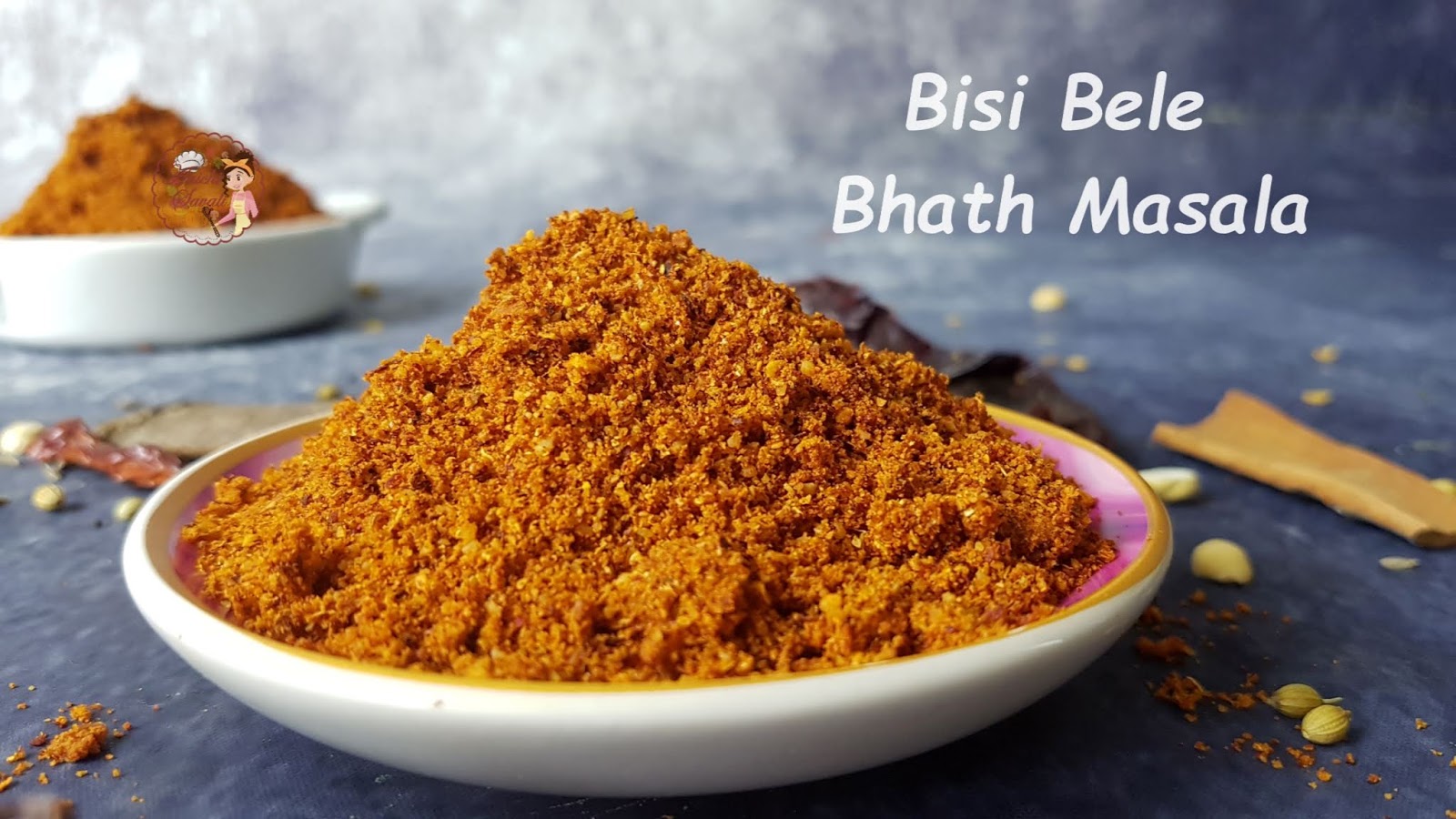 Freshly made bisi bele bhath masala is ready in... 