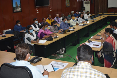 ayukt aur ddc ki baithak, anjewsmedia, online media, gaya prashasanik news, news online, anjmedia