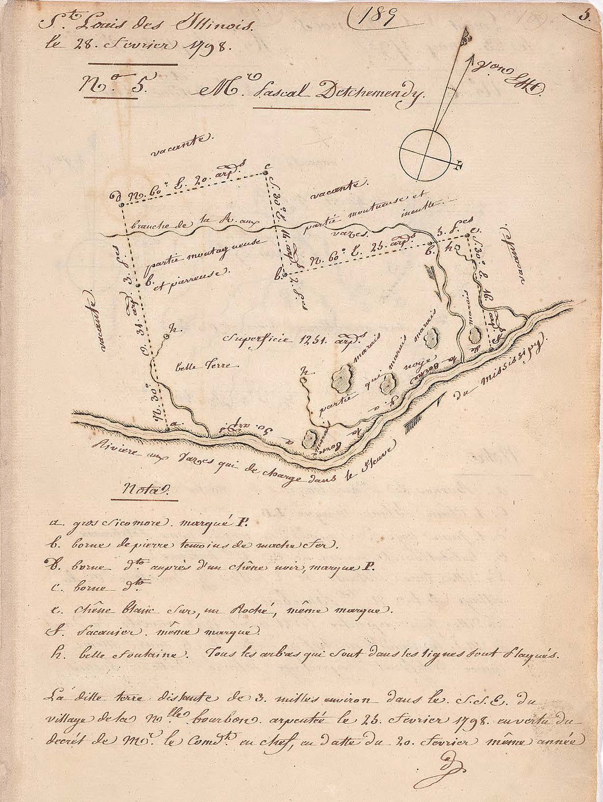 Etienne Hayseed Claims to Land and the Opinions of the Recorder of