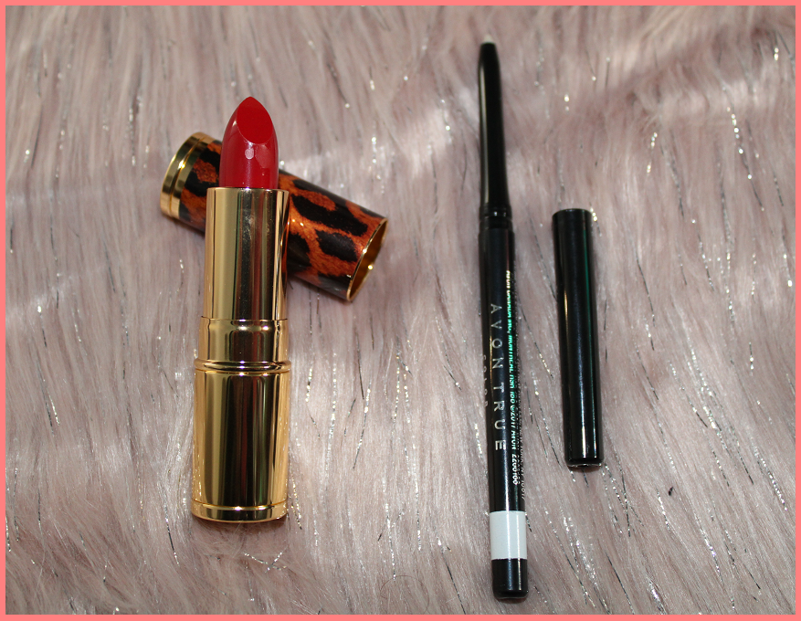 the creation of beauty is art. avon iconic lipstick + glimmersticks