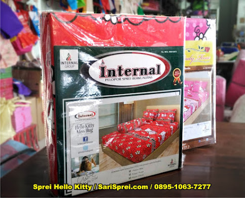 sprei hello kitty internal