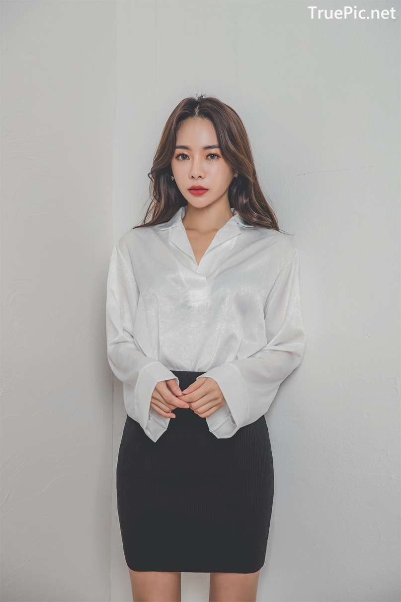 Image Korean Fashion Model - An Seo Rin - Office Dress Collection - TruePic.net - Picture-44