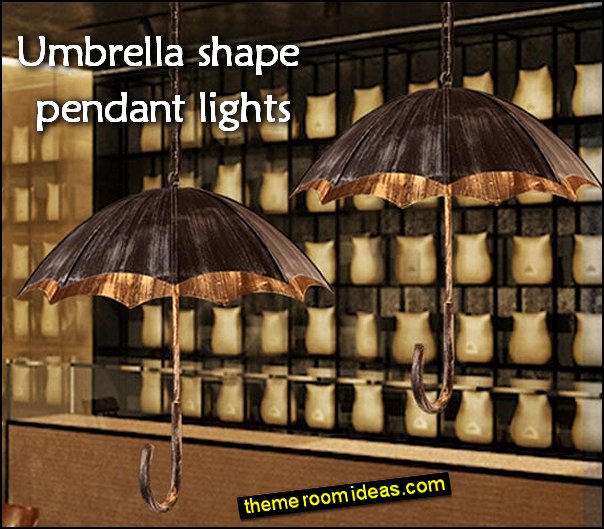 umbrella shape pendant lights UMBRELLA CEILING LLIGHT  weather themed bedroom decor  weather themed bedroom decor