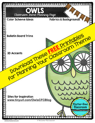 Owls Themed Classroom Ideas Printable Classroom Decorations