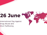 International Day against Drug Abuse and Illicit Trafficking - 26 June.