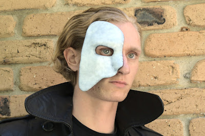 Half Face Masquerade Mask EVA Foam Pattern